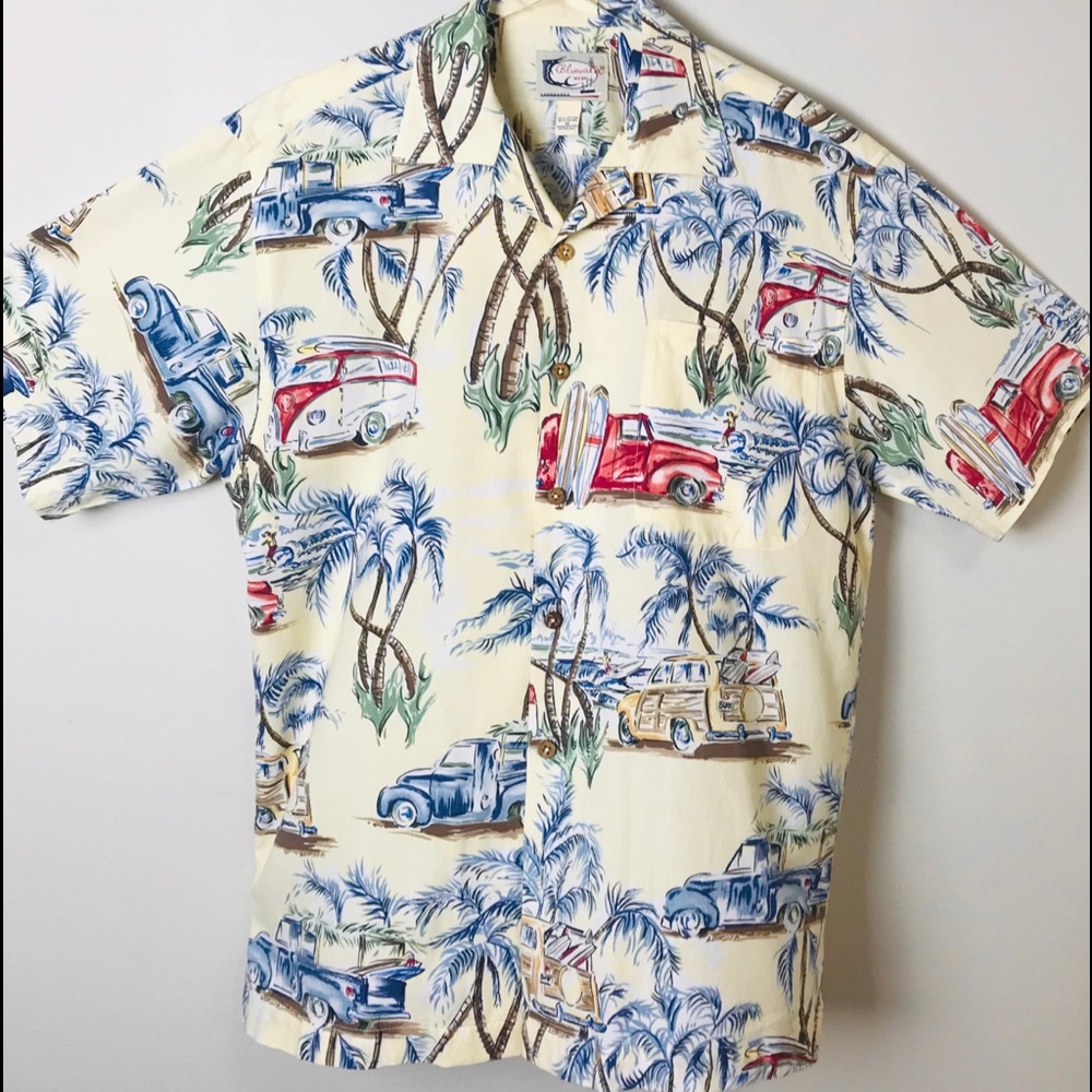 Bluewater Wear Hawaiian camp shirt